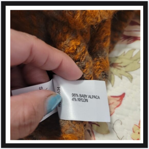 ORVIS Baby Alpaca Striped Sweater - Picture 2 of 3